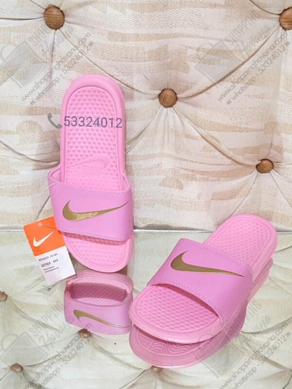 CHANCLETA NIKE BENASSI ROSA CLARO