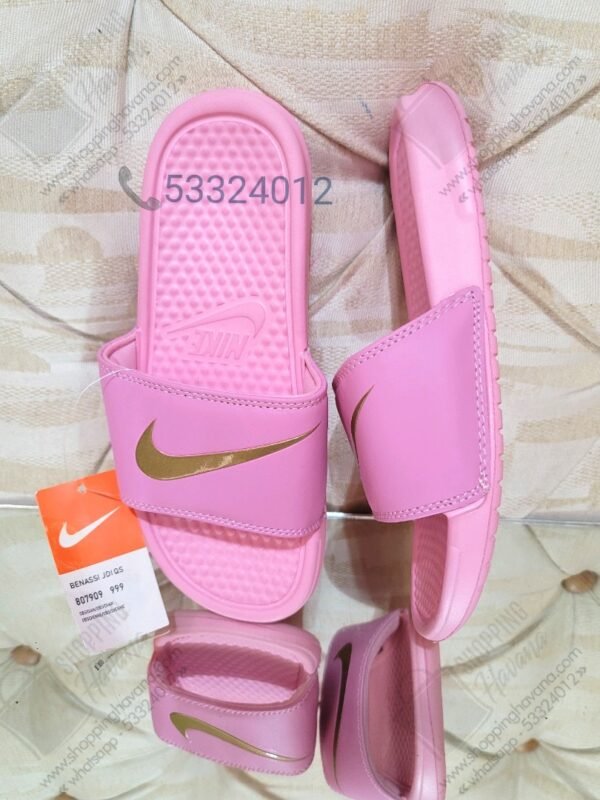 CHANCLETA NIKE BENASSI ROSA CLARO