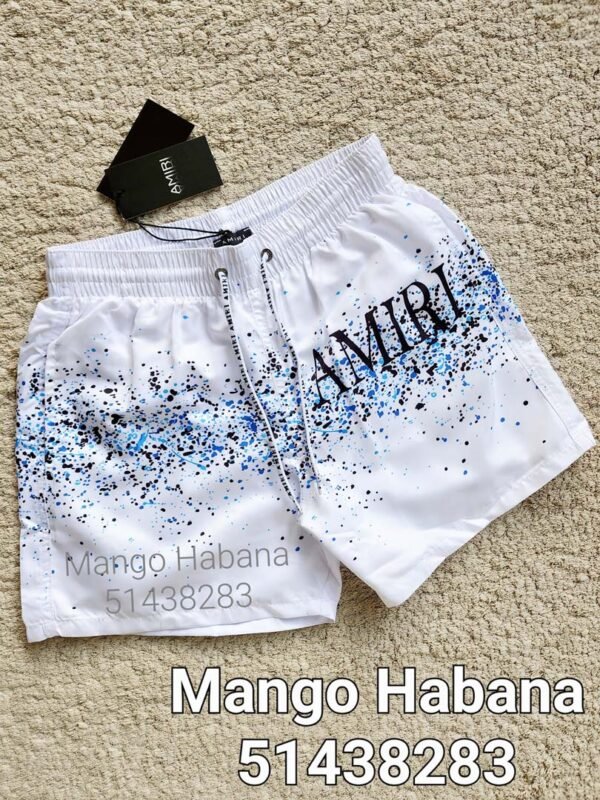 Shorts de Playa Amiri Blanco