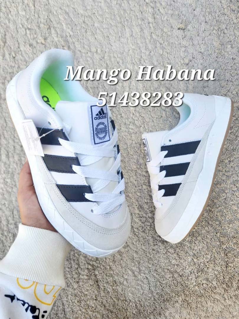 Transistor fricción Mareo Tenis Adidas Listas Negras | MANGO HABANA - ShoppingHavana