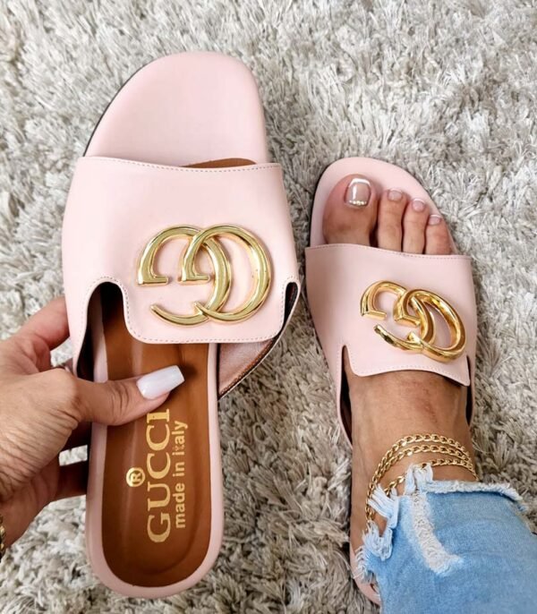 Sandalias Gucci Rosada