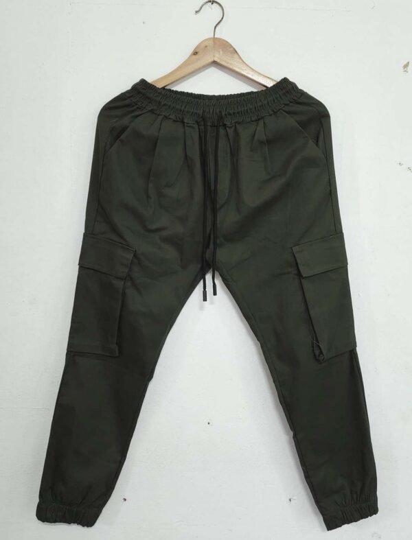 Joggers 4 puertas verde olivo J4POL