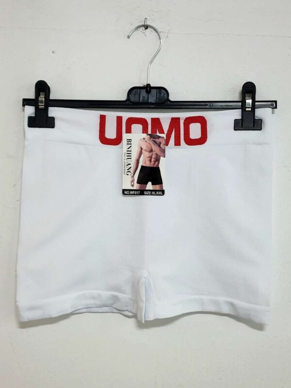 CALZONCILLO BLANCO CON DETALLE ROJO CUMO