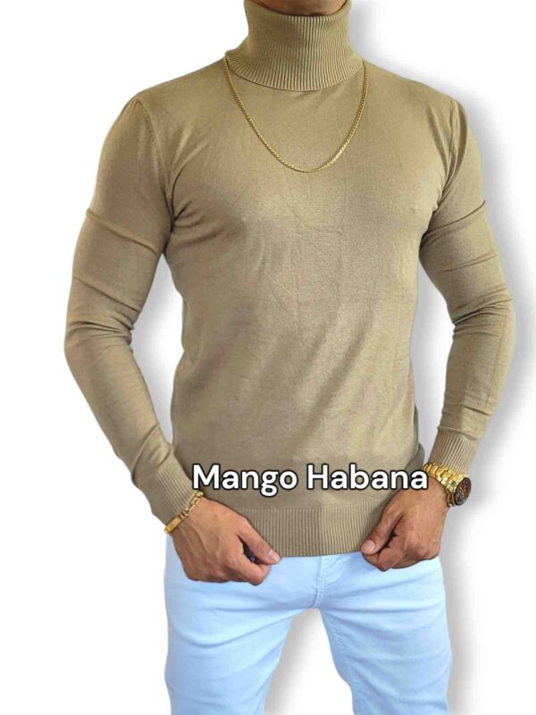 Enguatada beige de cuello TORTUGA EBCS