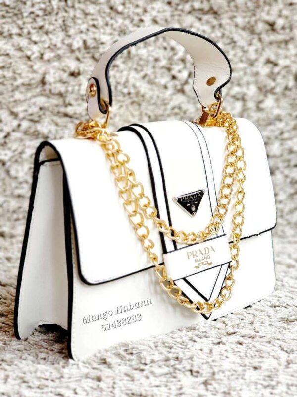 CARTERA PRADA BLANCA ACPBA