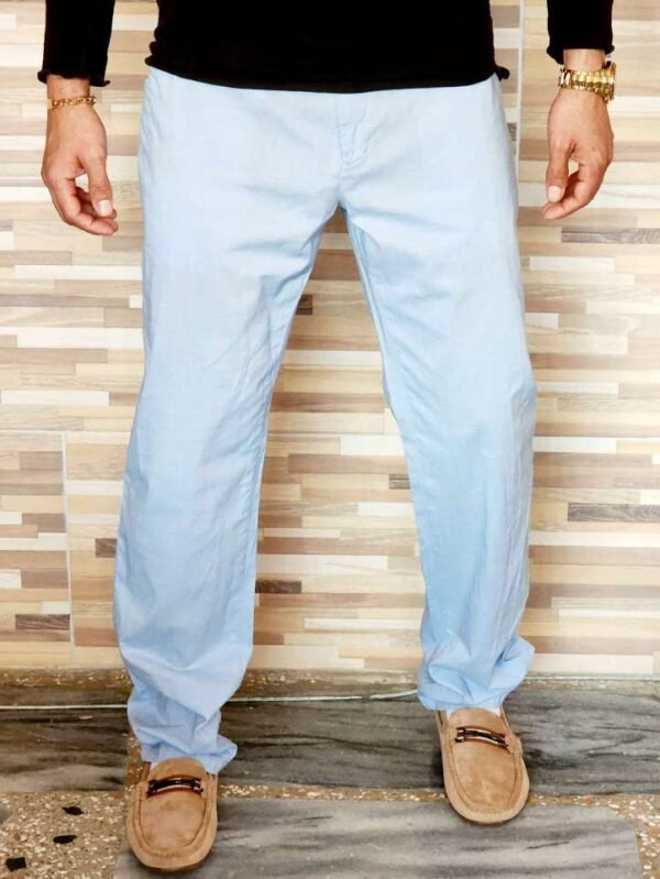 PANTALON AZUL AGUAS CLARAS DE VESTIR JACHH