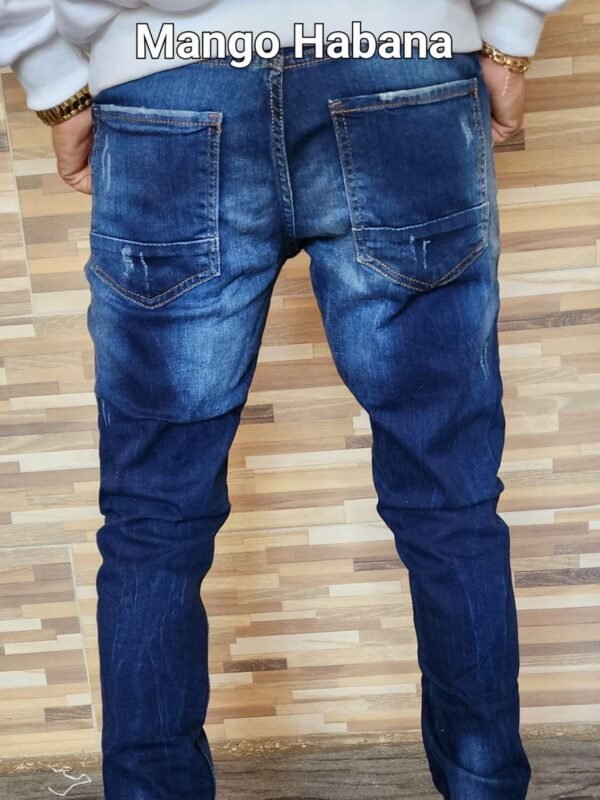 PANTALON PHILIPP PLEIN AZUL OSCURO JPPAO.