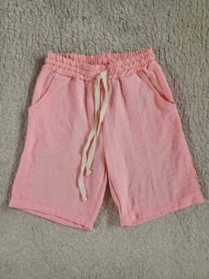 Shorts de hilo rosado SHRP