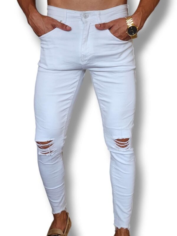 PANTALON BLANCO SKINNY