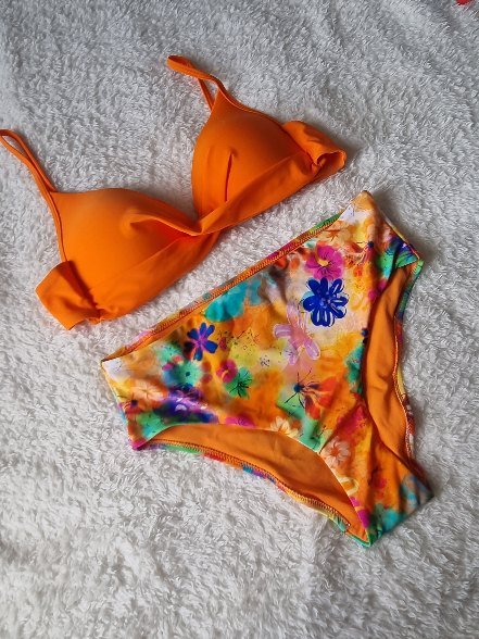 BIKINI NARANJA ALTO BKAAA2