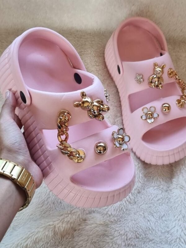 CROCS ROSADAS