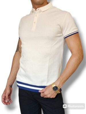 Pullover de cuello Beige Claro PCBCA