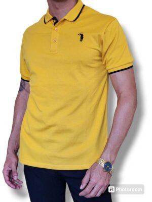 Pullover de cuello Amarillo Mostaza PCMZA