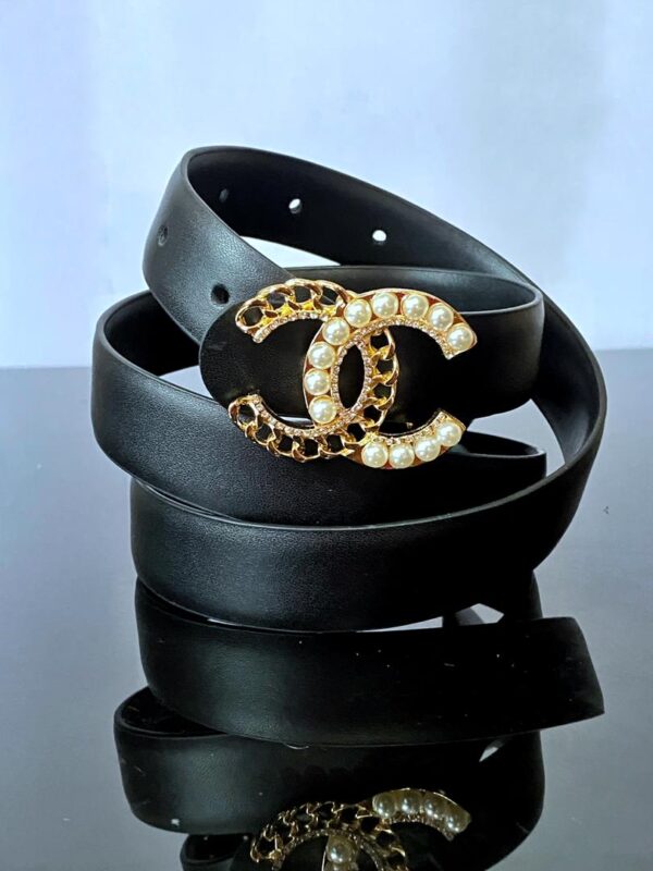 CINTO CHANEL NEGRO CHNE1 - Imagen 2