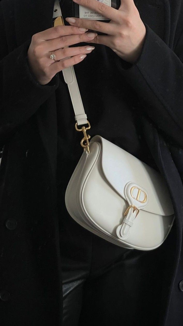 CARTERA CHRISTIAN DIOR BLANCA ACCHD - Imagen 3