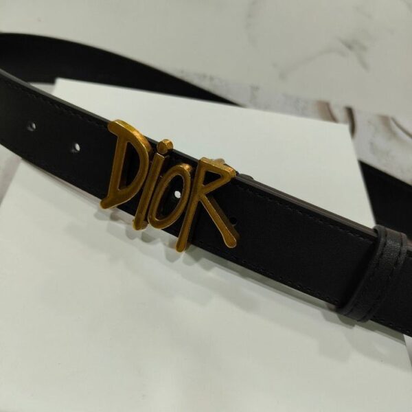 CINTO CHRISTIAN DIOR NEGRO ACDN - Imagen 2
