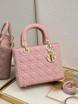 CARTERA CHRISTIAN DIOR ROSADA ACDR