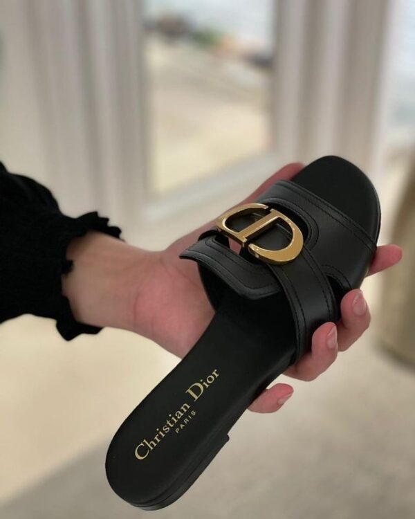 SANDALIAS CHRISTIAN DIOR NEGRAS ASCDN - Imagen 3
