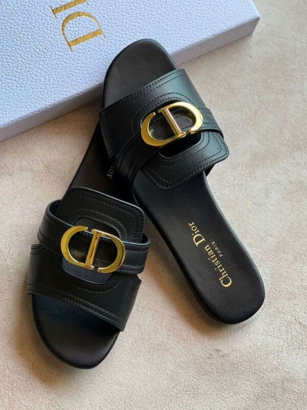 SANDALIAS CHRISTIAN DIOR NEGRAS ASCDN