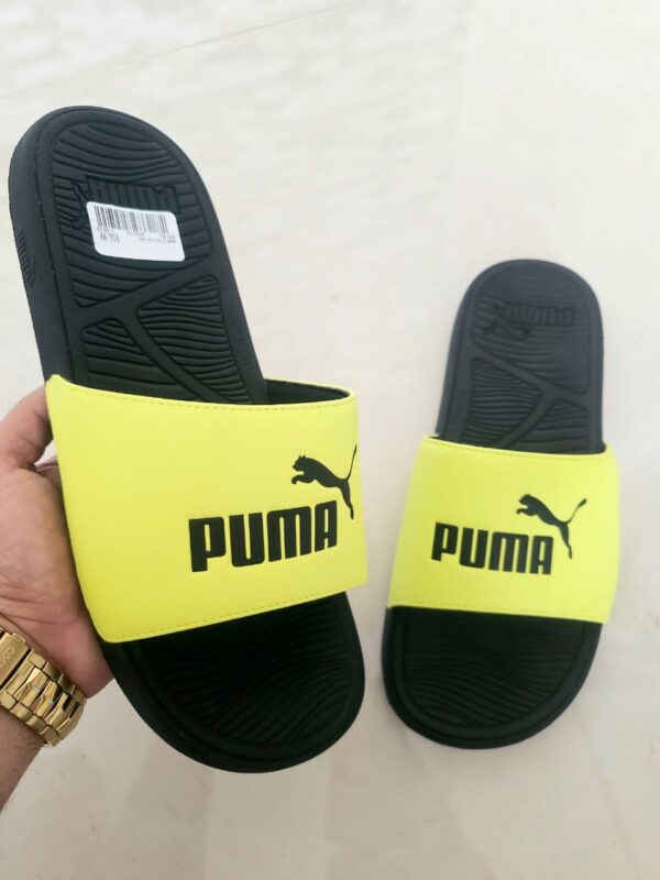 CHANCLETAS PUMA AMARILLAS CHCTP1
