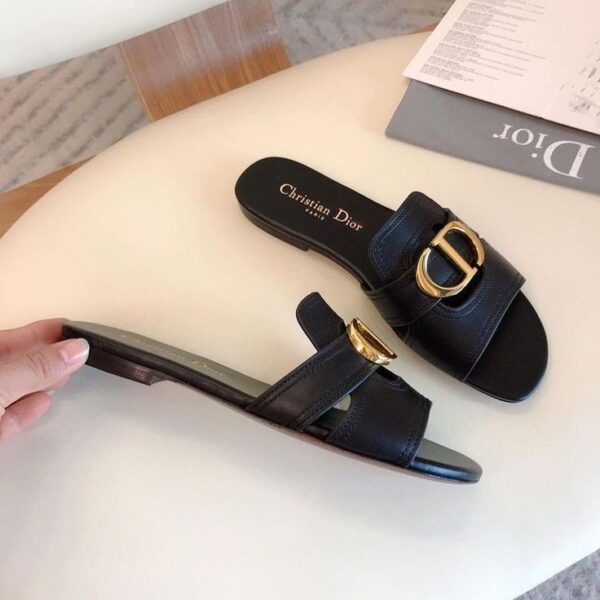 SANDALIAS CHRISTIAN DIOR NEGRAS ASCDN - Imagen 2