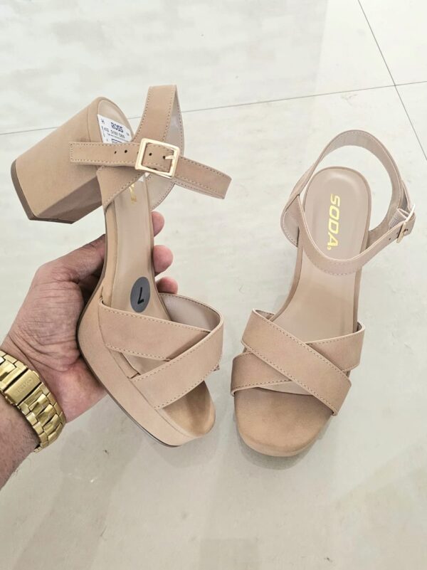 TACONES BEIGE TCNB1 - Imagen 2