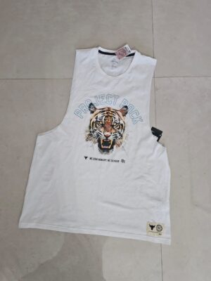 CAMISETA BLANCA CON TIGRE CMST5