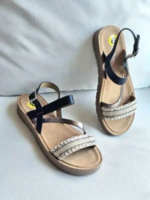 SANDALIAS NEGRAS SDL22