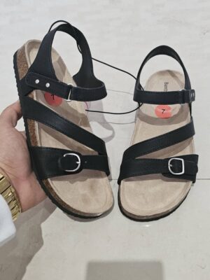 SANDALIAS NEGRAS SDL24