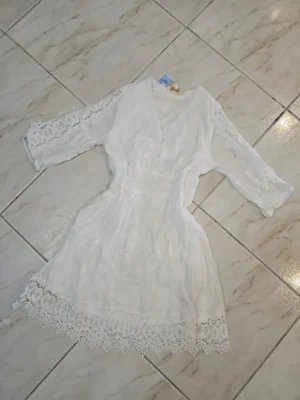 VESTIDO BLANCO VTD9