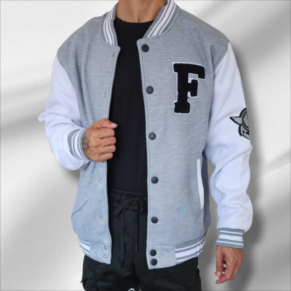 CHAQUETA GRIS CHFG2