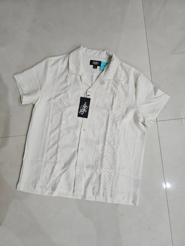 CAMISA BLANCA DE HOMBRE CMS59