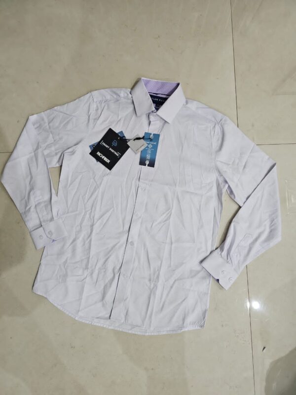 CAMISA BLANCA DE HOMBRE CMS66