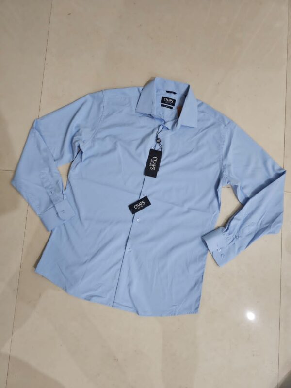 CAMISA AZUL DE HOMBRE CMS72