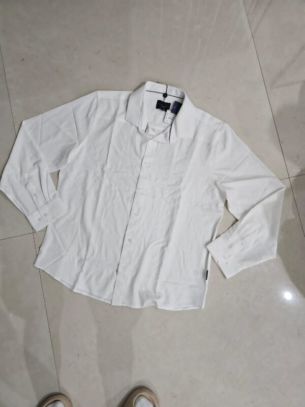 CAMISA BLANCA DE HOMBRE CMS73