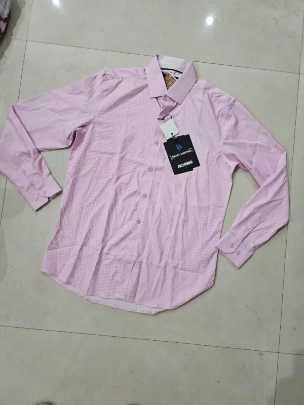 CAMISA ROSADA DE HOMBRE CMS75