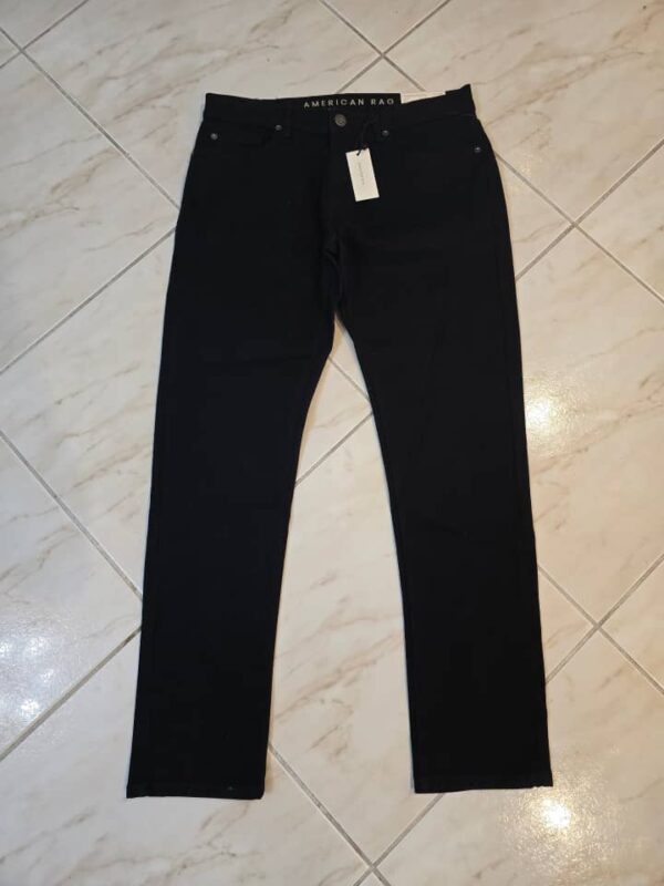 PANTALÓN NEGRO AMERICAN RAG PTN22