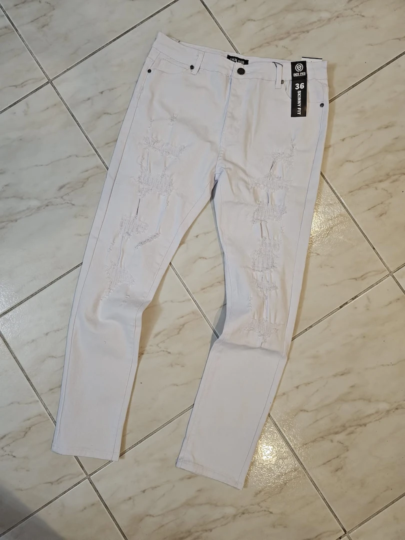 PANTALÓN BLANCO SKINNY FIT PTN45