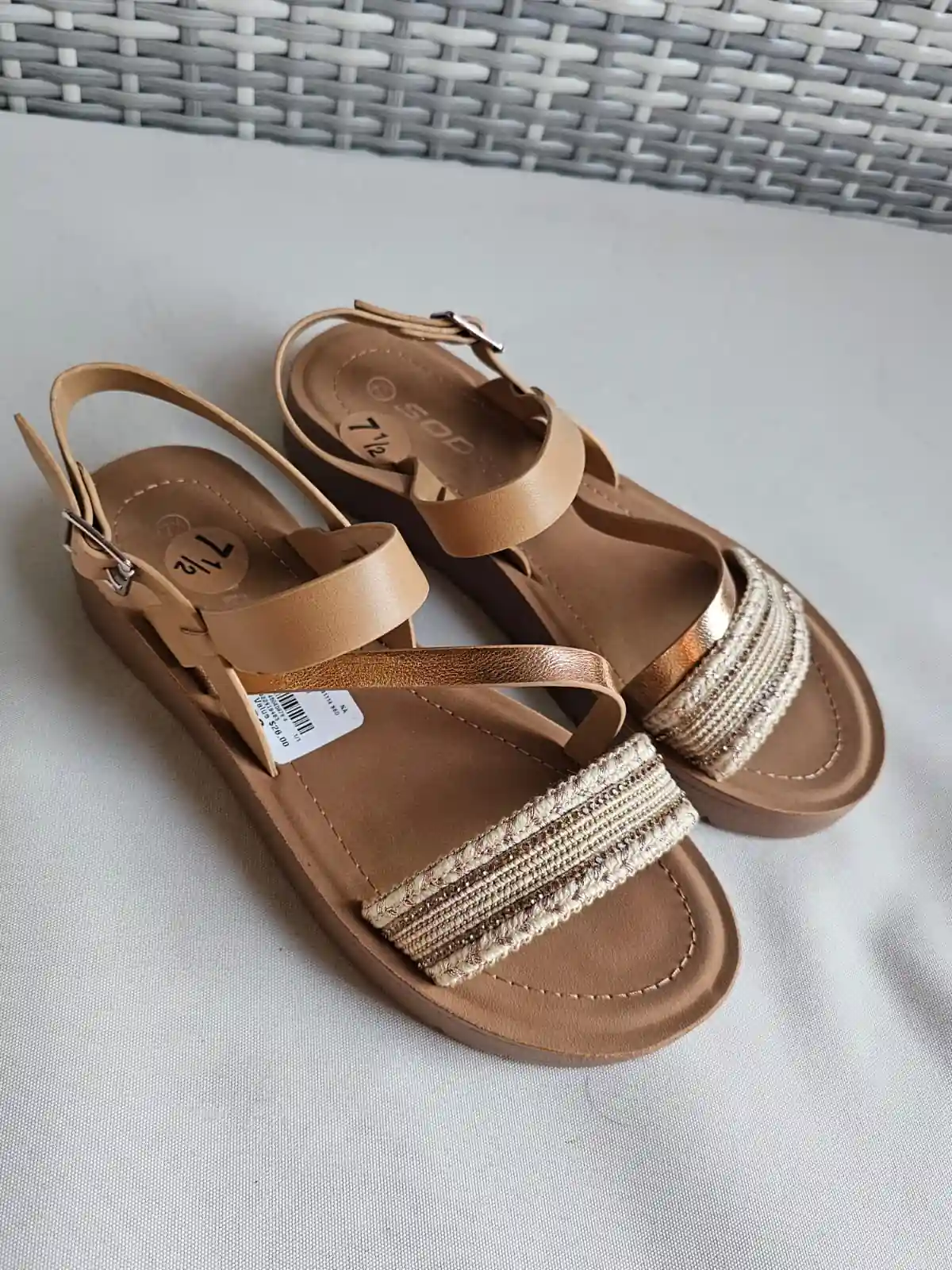 SANDALIAS MARRONES SDL44