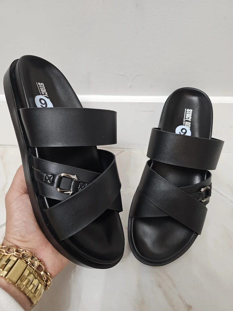 SANDALIAS NEGRAS SDL46