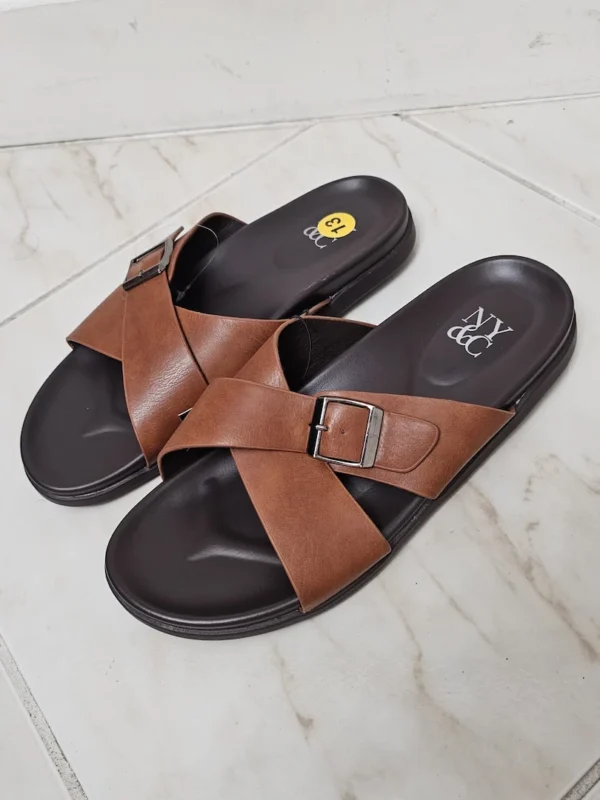 SANDALIAS PRÁCTICAS MARRONES SDL45