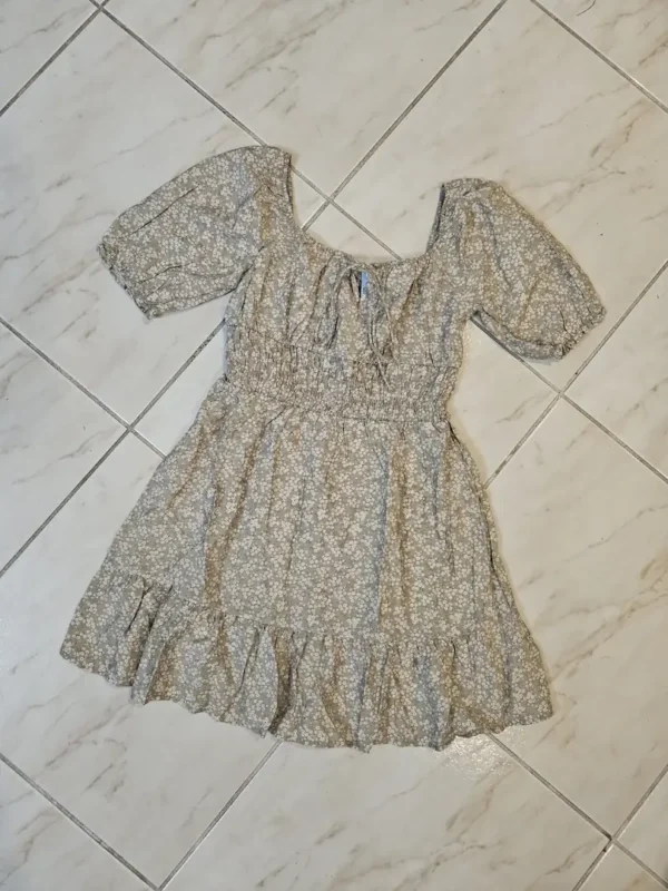 VESTIDO BEIGE VTD107