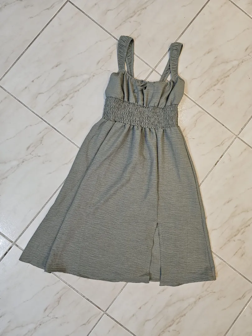 VESTIDO GRIS VTD100