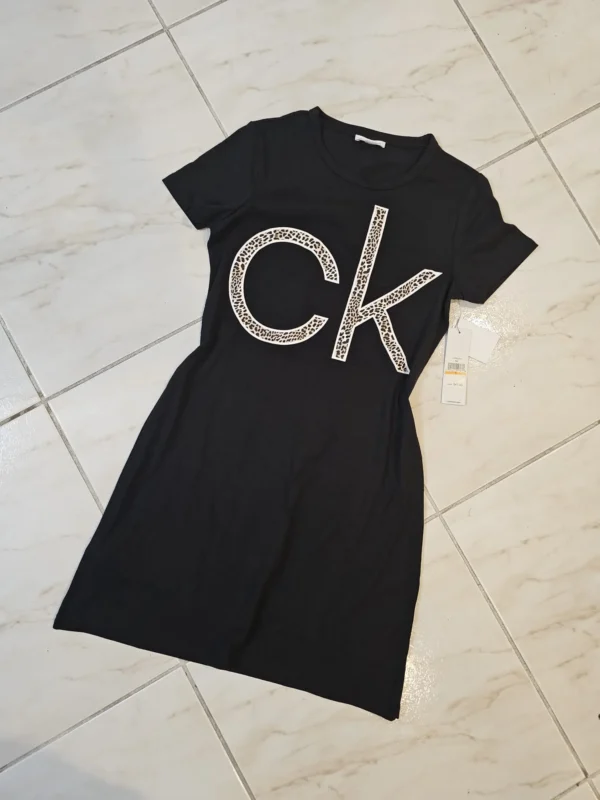 VESTIDO NEGRO CALVIN KLEIN VTD68