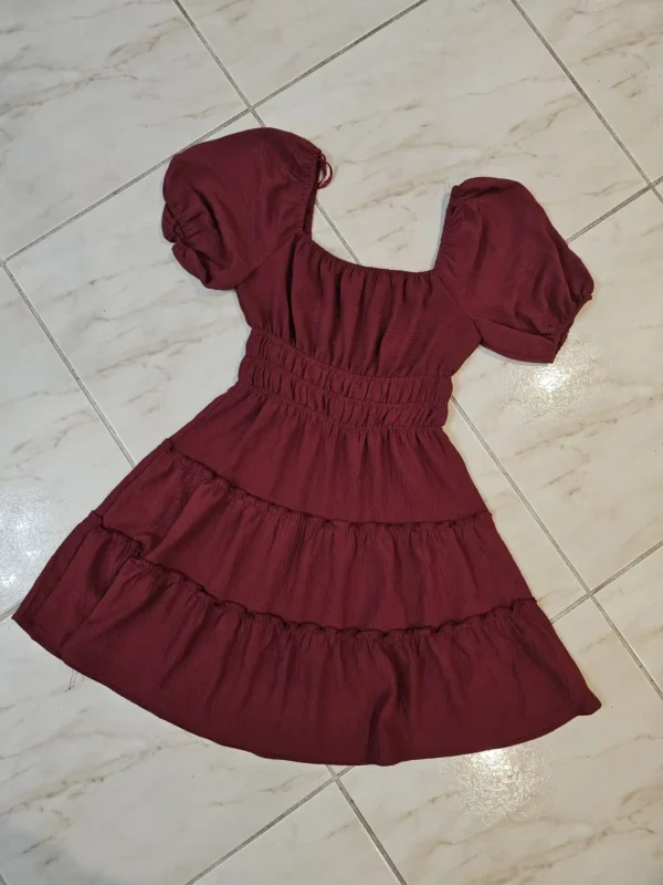 VESTIDO ROJO VTD70