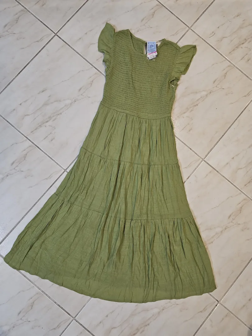 VESTIDO VERDE VTD119