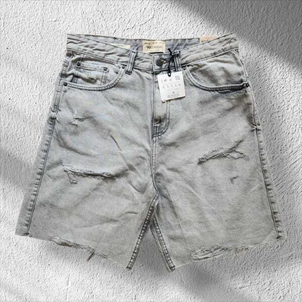 BERMUDA PULL&BEAR GRIS CENIZO BPBGZ