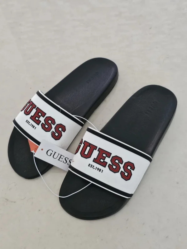 CHANCLETAS NEGRAS GUESS CHT16 (3)