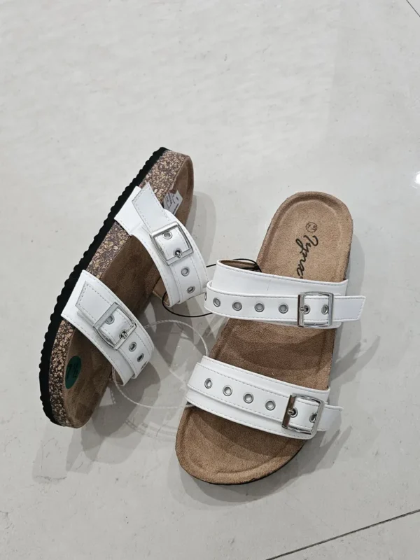 SANDALIAS BLANCAS SDL58