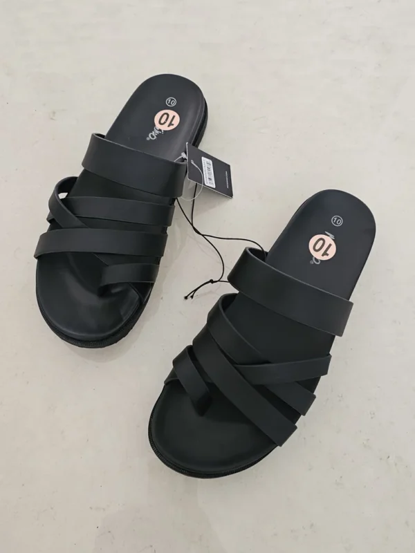 SANDALIAS NEGRAS SDL67